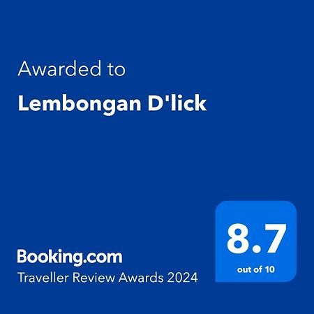 Lembongan D'Lick Lägenhet Exteriör bild